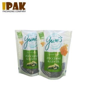 Bagiau Sefydlog Arfer Gyda Ziplock